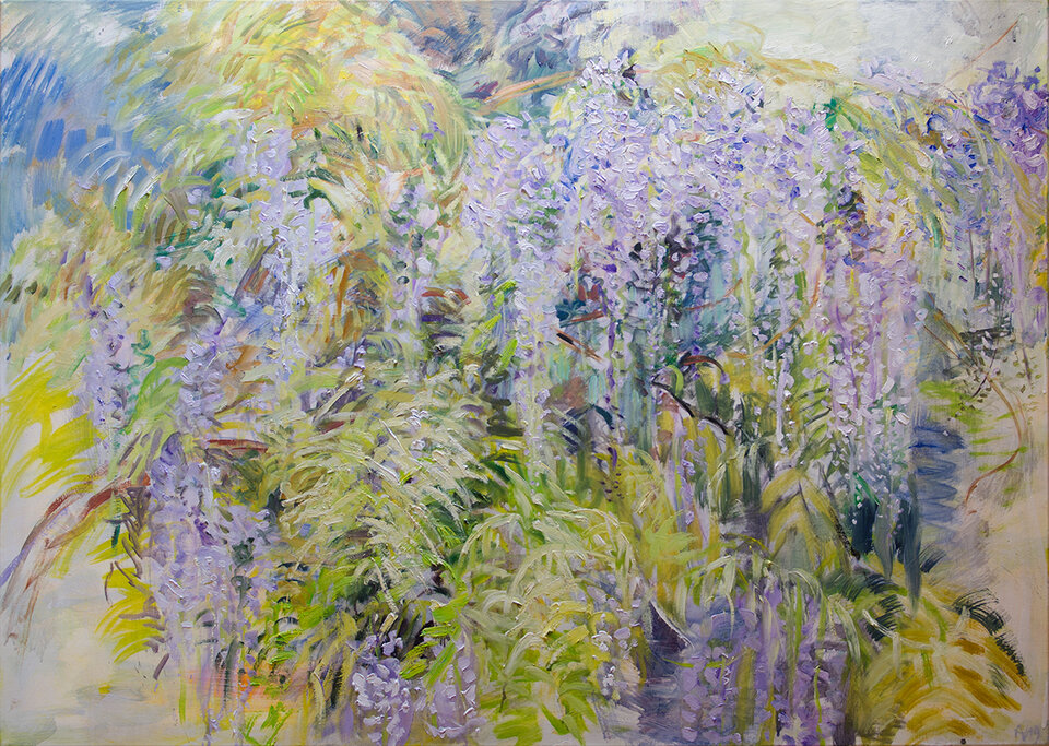 Anita Voigt - Blauregen IV