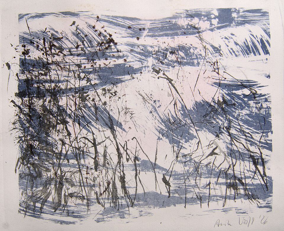 Anita Voigt - Windgräser, Unikat, Zustand