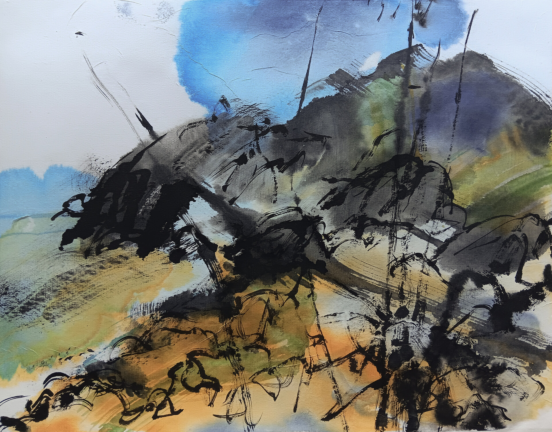 Anita Voigt: Klippen X