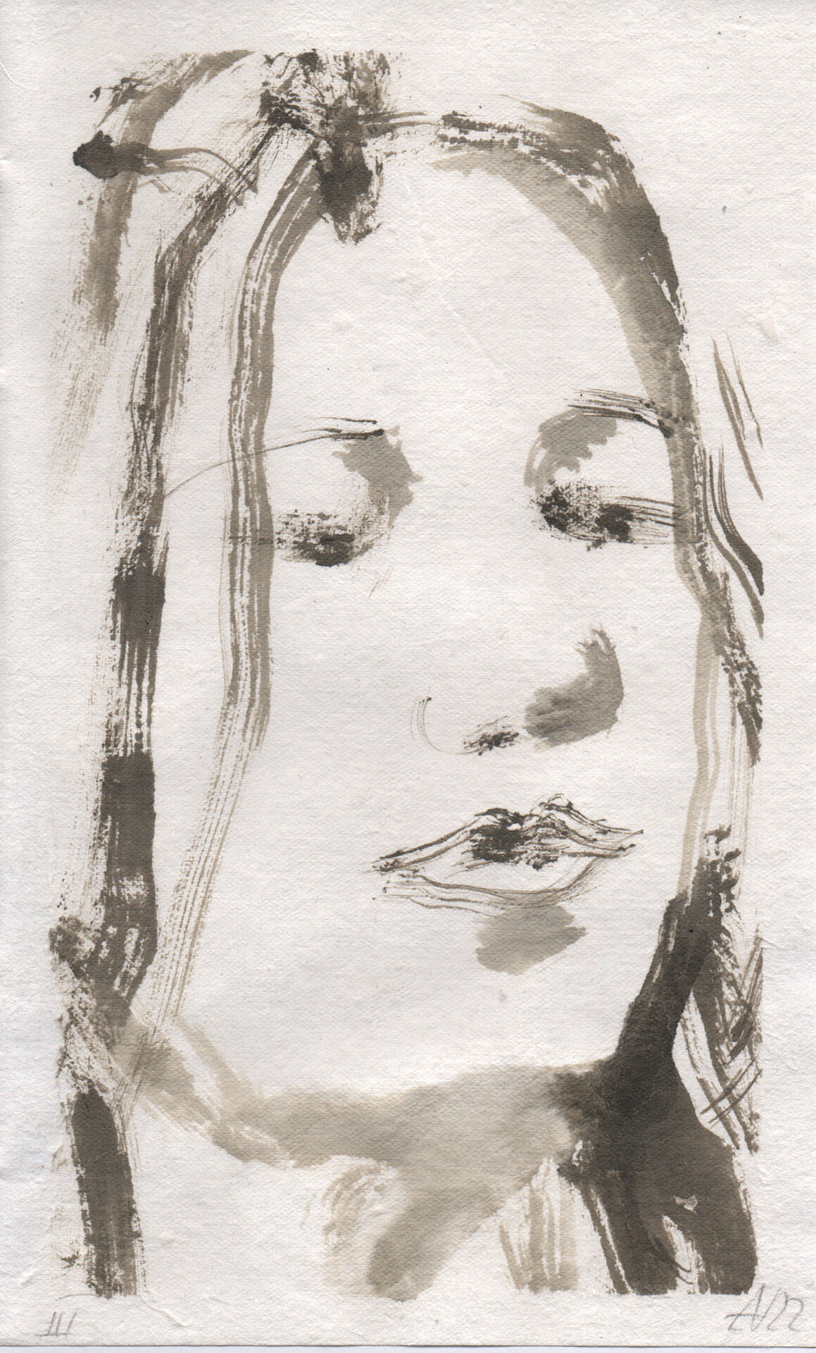 Anita Voigt - Kopf Mädchen III