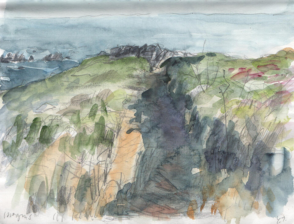 Anita Voigt: 8 / 23 Cap Frehel morgens