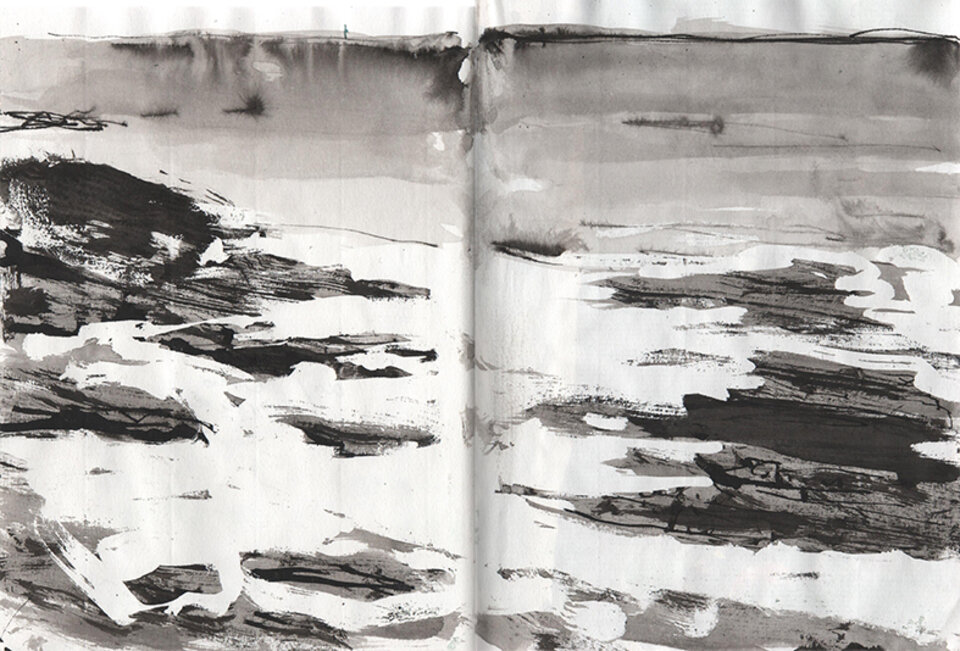Anita Voigt: 35 / 23 Flut steigt am Cap Frehel