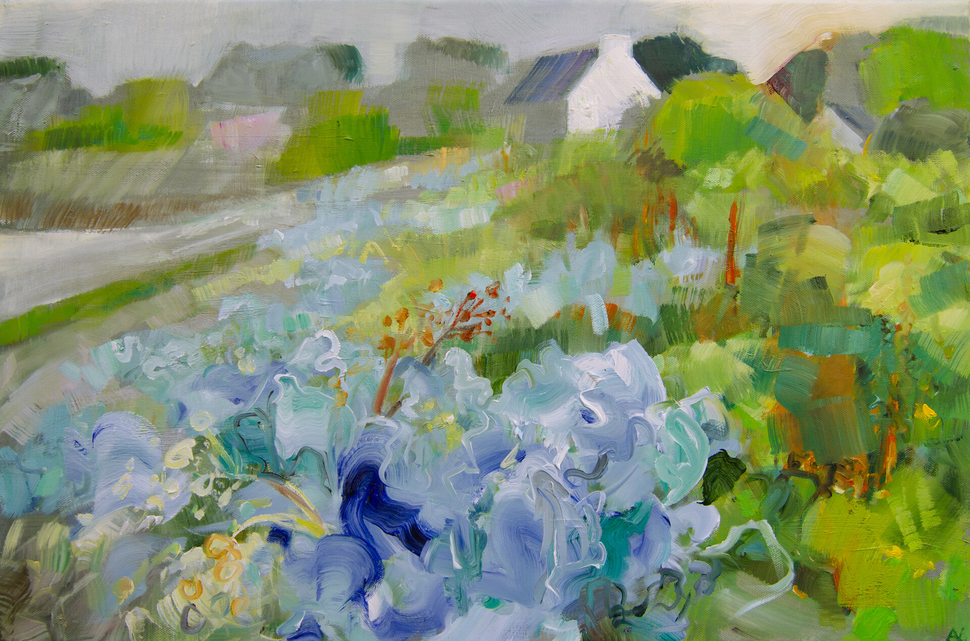 Anita Voigt: Meerkohlgarten, Bretagne