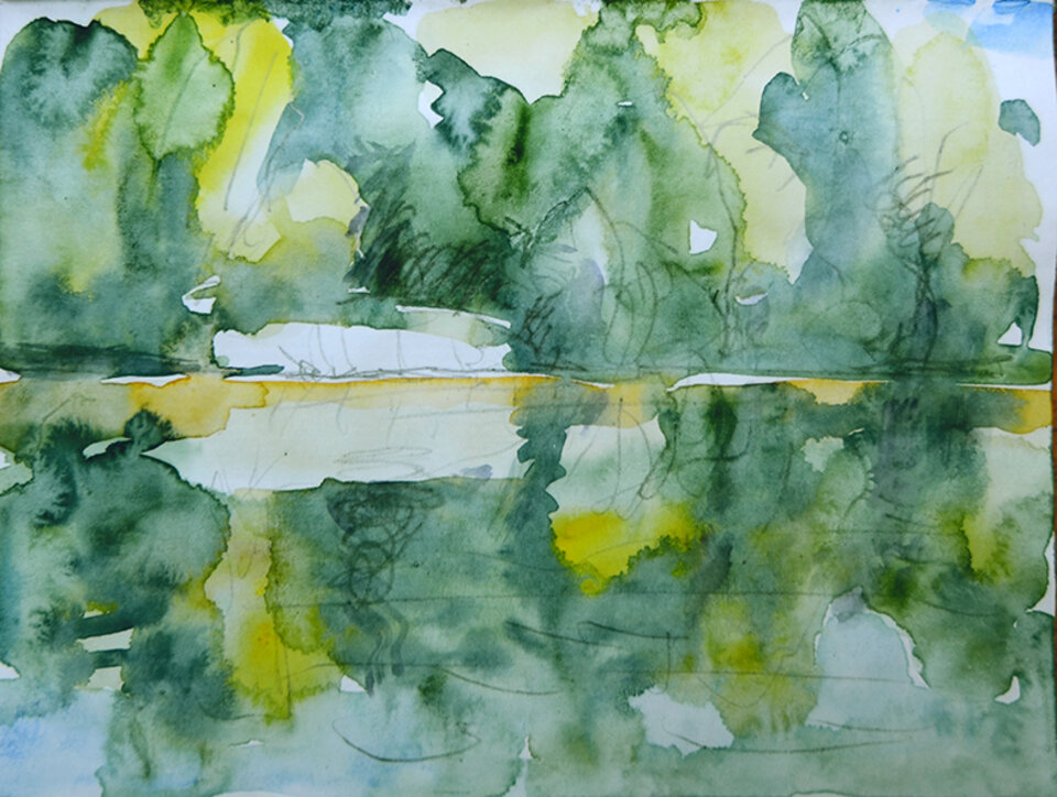 Anita Voigt: Morgen an der Seine