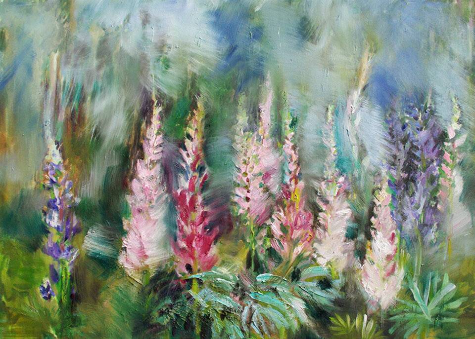Anita Voigt: Lupinen 