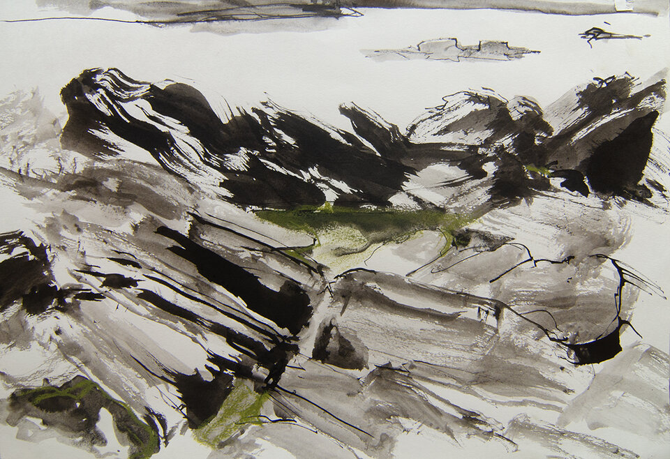Anita Voigt: irische Küste 9