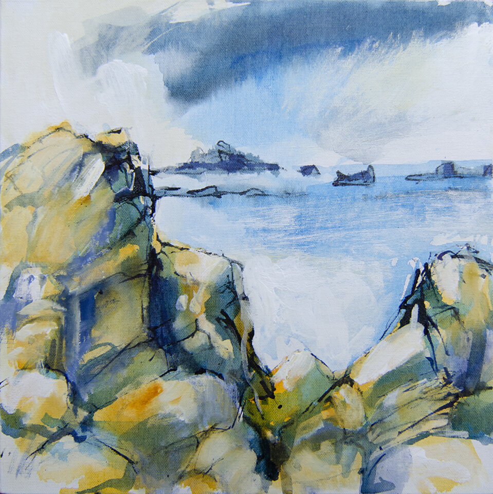 Anita Voigt: Küste, Bretagne I