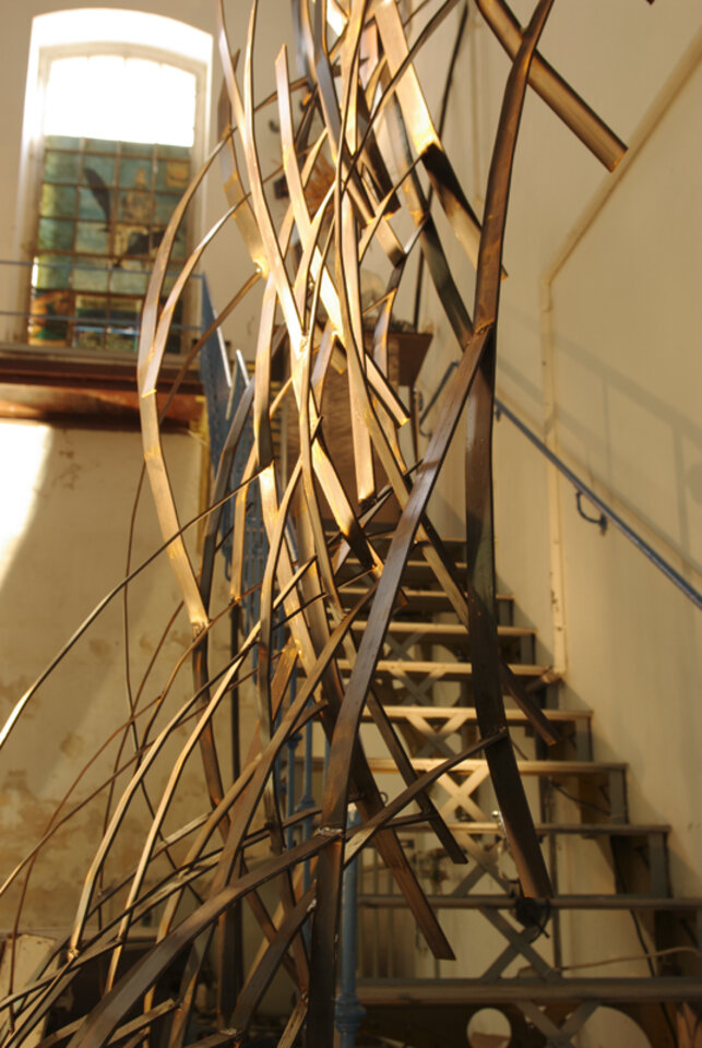 Anita Voigt: Wasserfall / Detail
