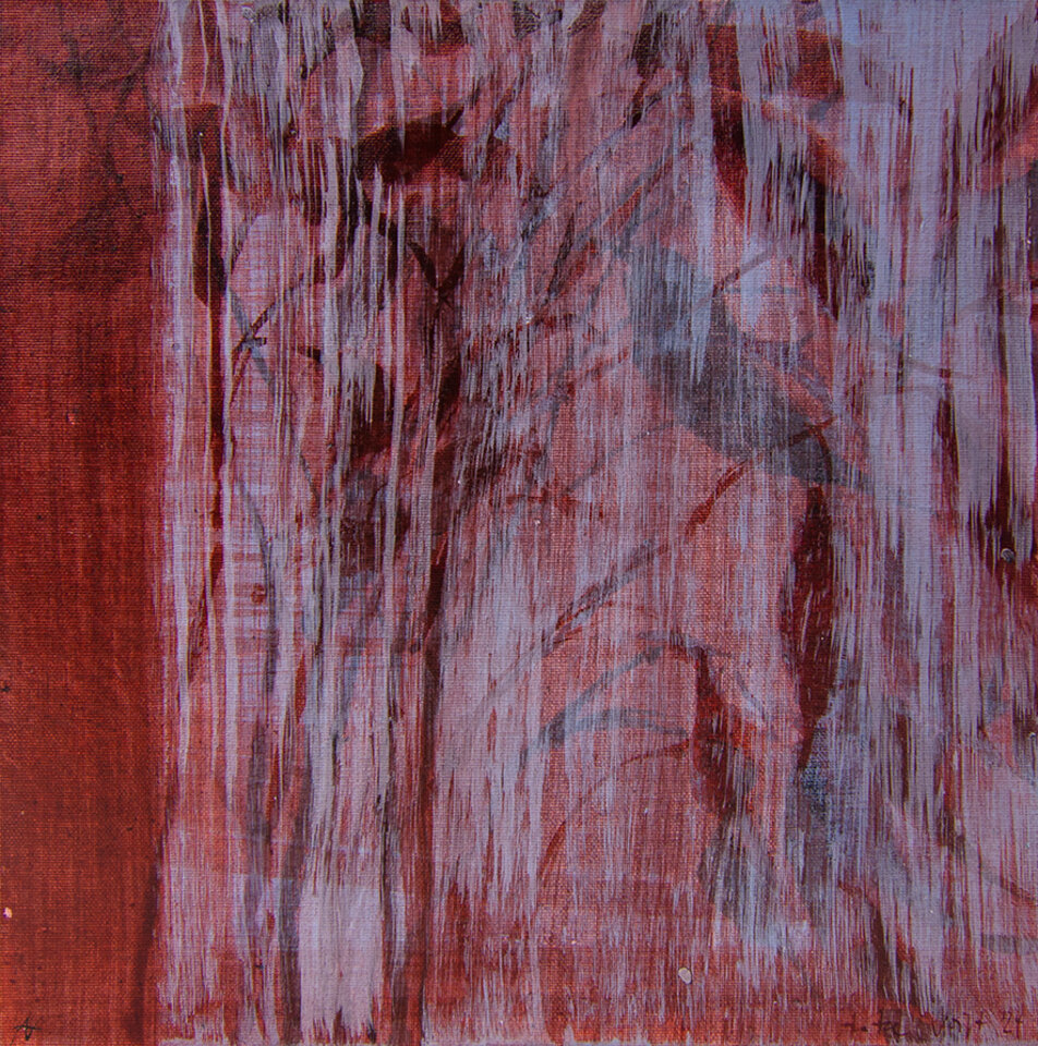 Anita Voigt: behind the curtain III
