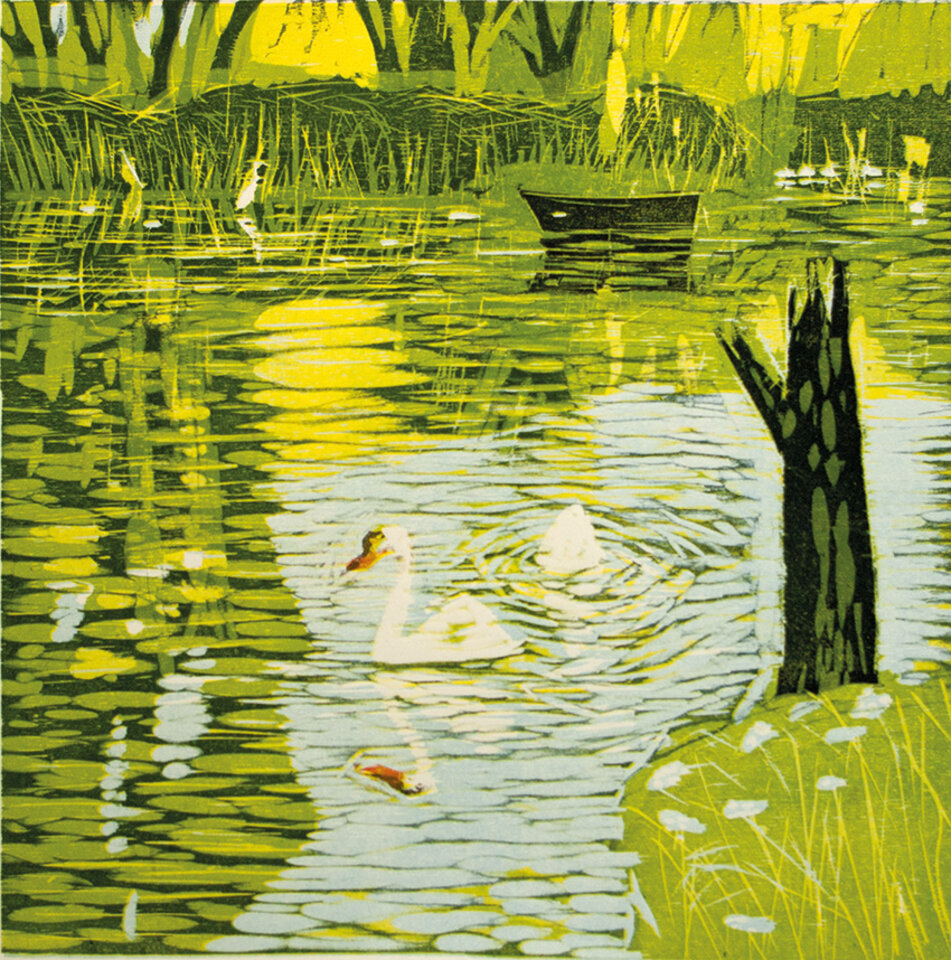 Anita Voigt: Spätsommer am Olbasee