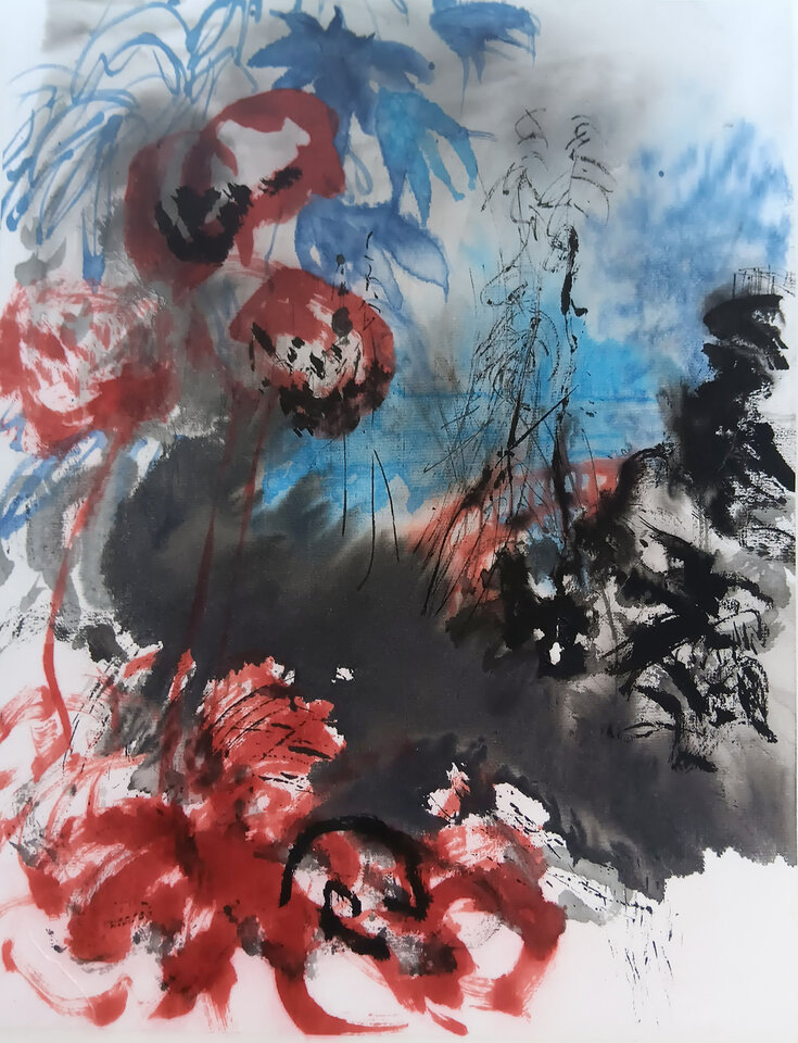 Anita Voigt: Die Gärten I